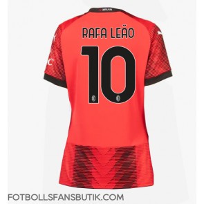 AC Milan Rafael Leao #10 Replika Hemmatröja Damer 2023-24 Kortärmad